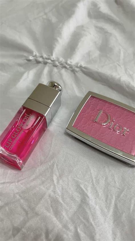 dior lip oil aesthetic